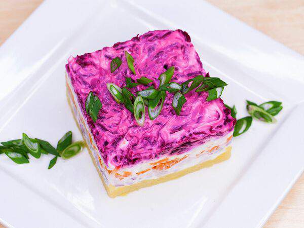 Мир плова и шашлыка - Салат Сельдь под шубой