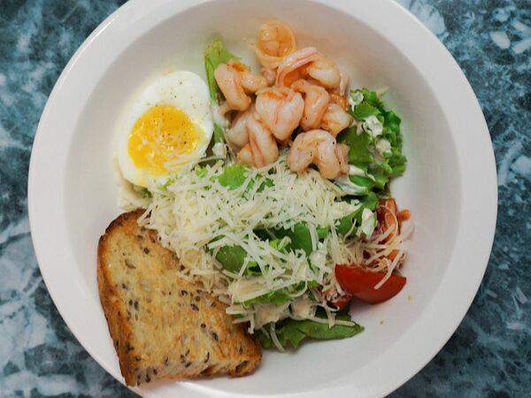 Бутик вкусной еды - Цезарь с креветками