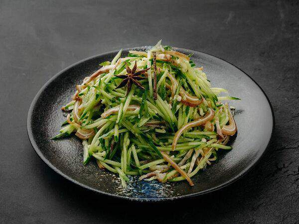 Fugo Home - Салат из огурца и свиных ушей