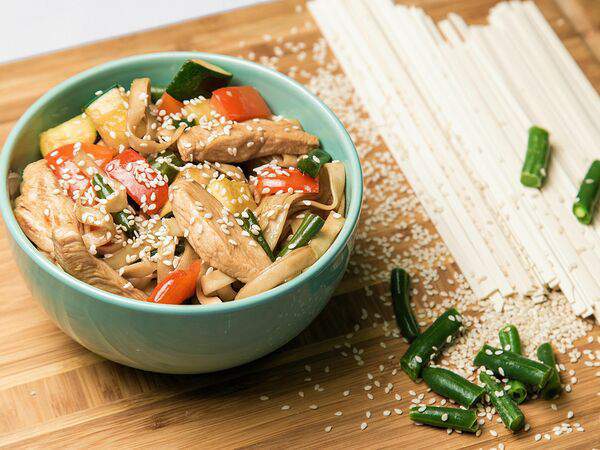 Shaurma City - Удон с курицей