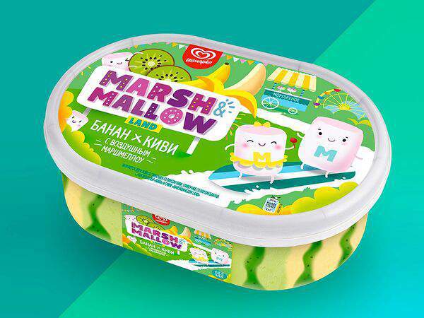 Кинза - Marsh & mallow land Киви-банан