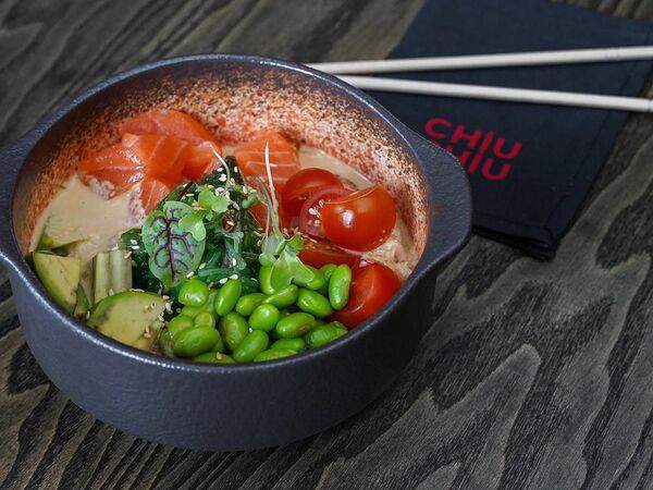 Сhiu-chiu - Поке с лососем