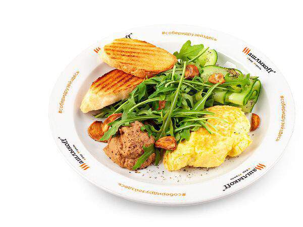 ШашлыкоFF - Салат А-ля русс с паштетом