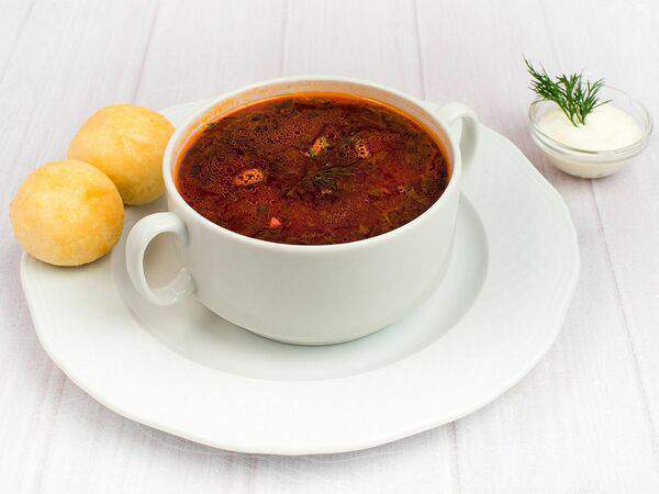 Аврора - Борщ с пампушками