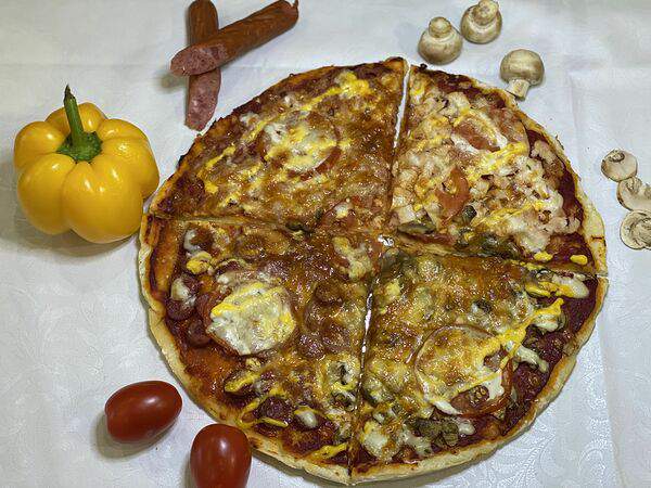 Вкусные корн доги - Пицца Ассорти