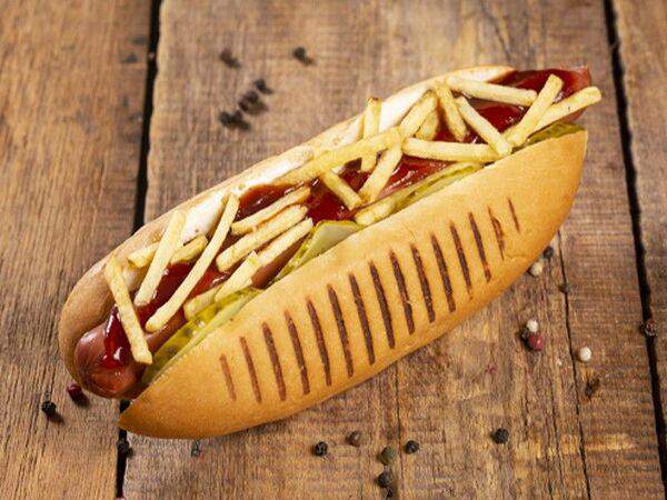 Русский аппетит - Хот-дог с хрустящим картофелем