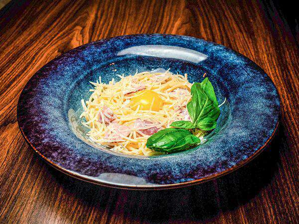 Пармеzан - Спагетти Карбонара