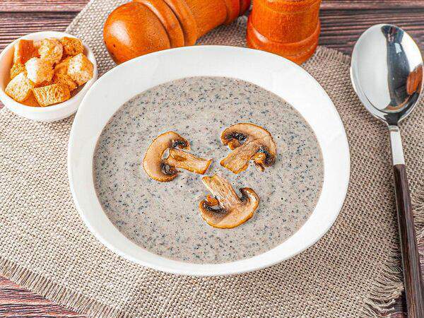 Мировая кухня - Грибной суп-крем