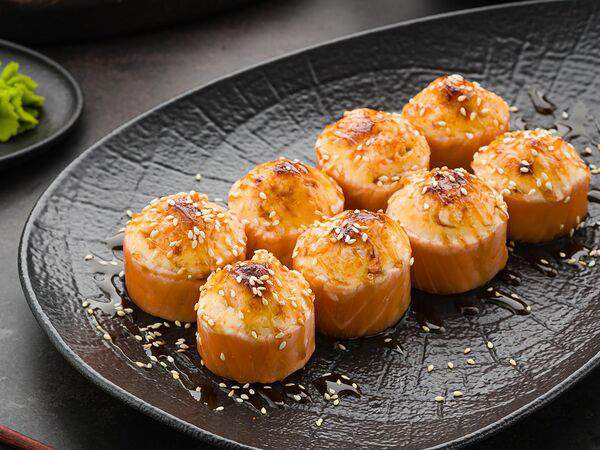 Рыба закусывала - Ролл Запеченная Филадельфия