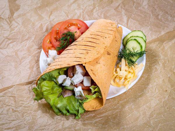 Экспресс New Шаурма - Цезарь ролл с брынзой