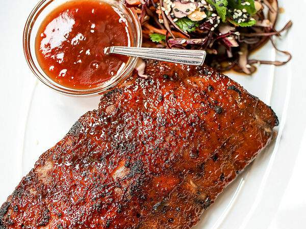 Сыроварня - Свиные ребра в соусе барбекю