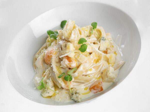 Труффальдино - Феттуччине с сырами