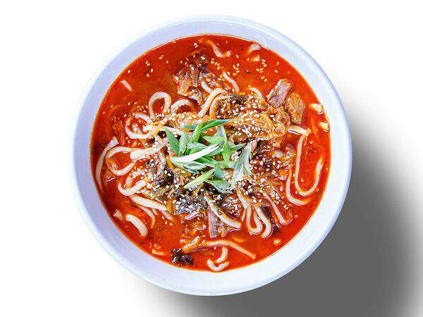 Те100 пельменей - Лапша с кимчи