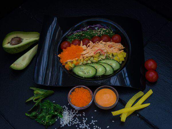 Sushi & Susi - Поке Имитация краба с острым соусом
