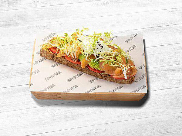 Miraclub - Брускетта с лососем