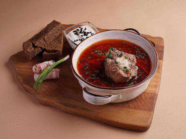 T-Cafe - Борщ на бульоне из бычьих хвостов