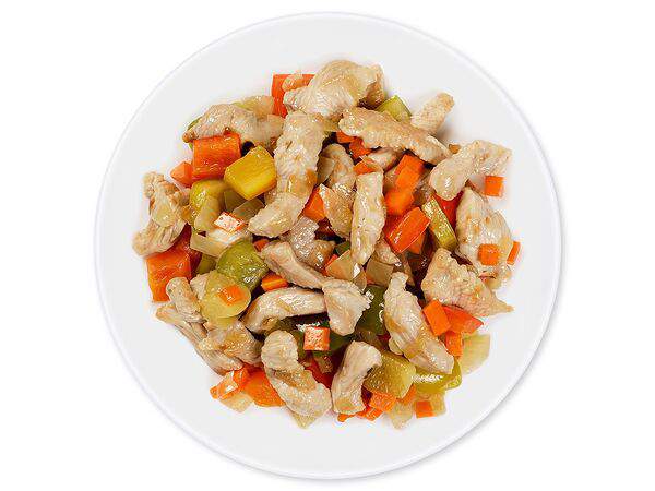 #СТОЛОВАЯ - Цыплёнок с овощами