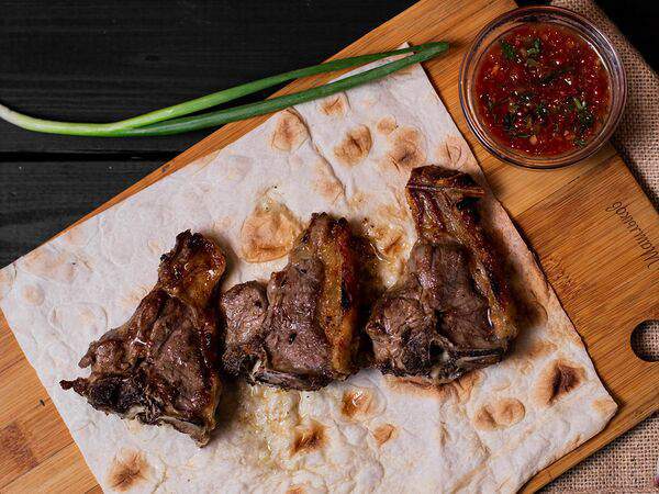 Дом шашлыков - Шашлык из бараньих яблочек