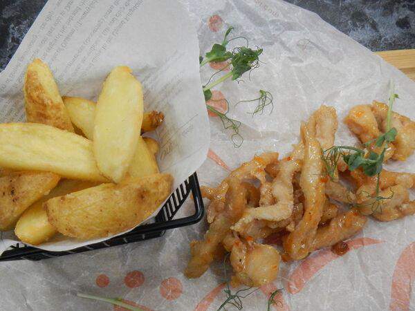 Пицца & лапша - Чикен&чипс