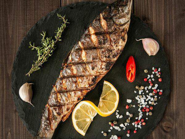 Kebab house - Форель речная на углях