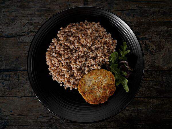 Kinza House - Гречка с домашней котлетой