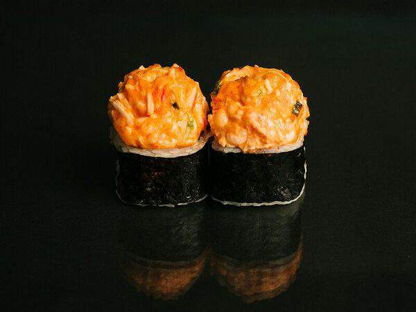 Wasabi - Запеченный ролл с лососем