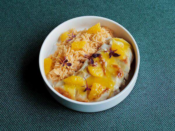 Где-то в Азии - Апельсиновый цыплёнок с рисом