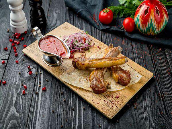 Шашлычная Хан - Шашлык из бараньей корейки