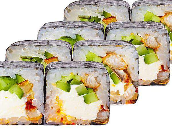 Самые Японские Суши - Ролл футо с угрем