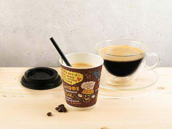 Доступная кофейня Подорожник - Американо