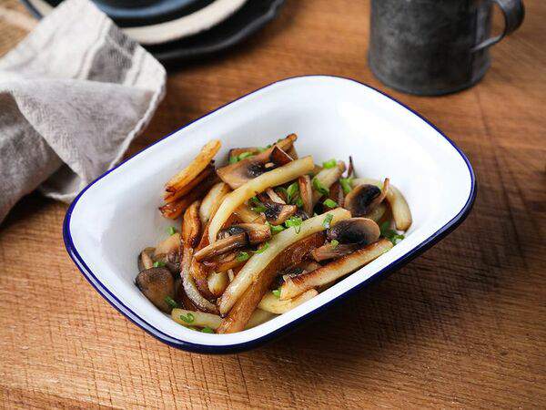 Агонь BBQ Ratskeller - Тройная порция картофеля с грибами