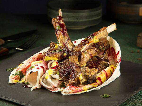 Семейное кафе Бамбинополь - Каре ягненка