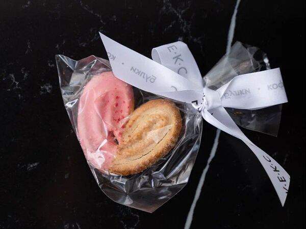 Кекс - Розовая слойка Пальмерс