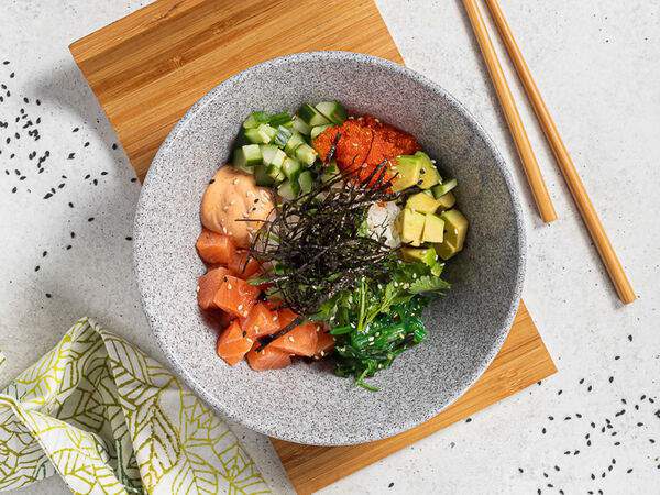 Империя Пиццы и Суши - Поке с лососем