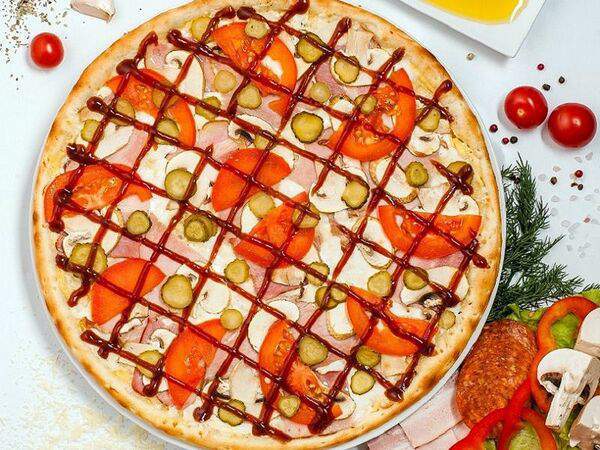 Би Би Суши Пицца - По-деревенски на тонком тесте