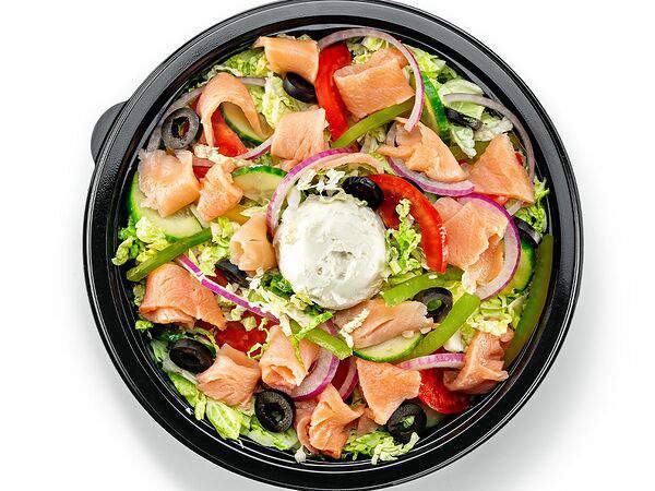 Subway - Салат Лосось Крем Чиз