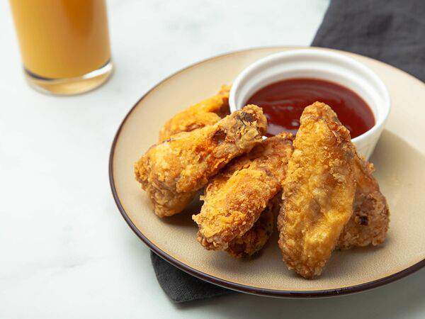 Вкусняхи - Крылья сладкие, жареные во фритюре