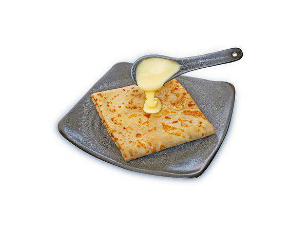 Русские блины - Блин со сгущённым молоком