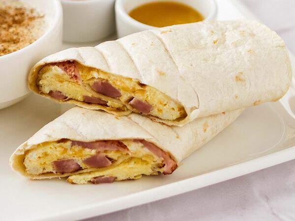 Фрешфит - Ролл с омлетом и ветчиной