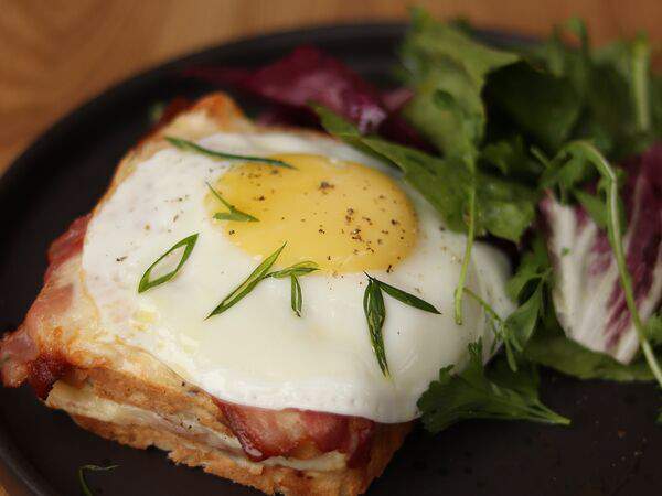 Garderob - Запеченный сэндвич с ветчиной