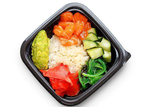 ПиццаФабрика - Поке с семгой