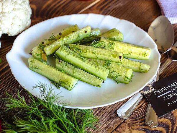 Пельменная на Горького - Огурцы малосольные