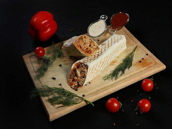 Шашлык на дровах - Шаурма классическая