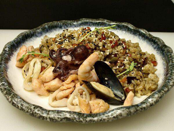 Слонабысъел - Тяхан с морепродуктами