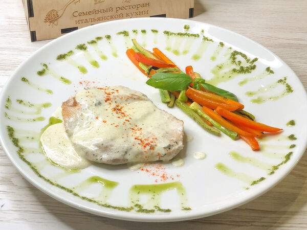 Траттория la casa - Полло аль маскарпоне