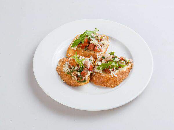 Резиденция королей - Брускетта с лососем