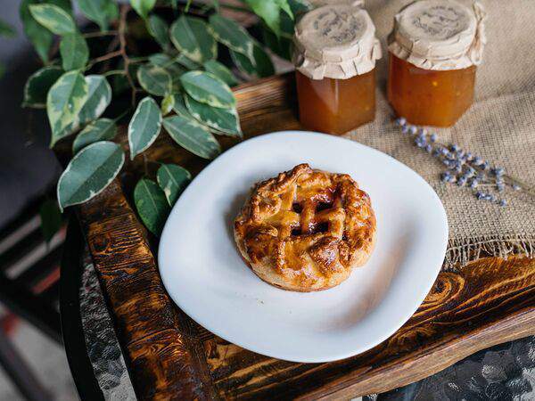 Kuz`coffee - Плетёнка с яблоком и сливой