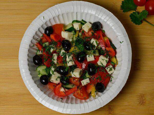 Durum кухня с акцентом - Салат греческий
