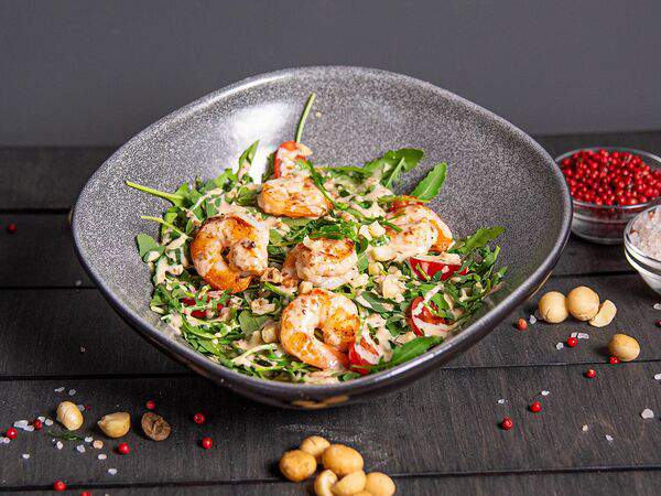 Ht Restaurant - Салат Руккола с креветками