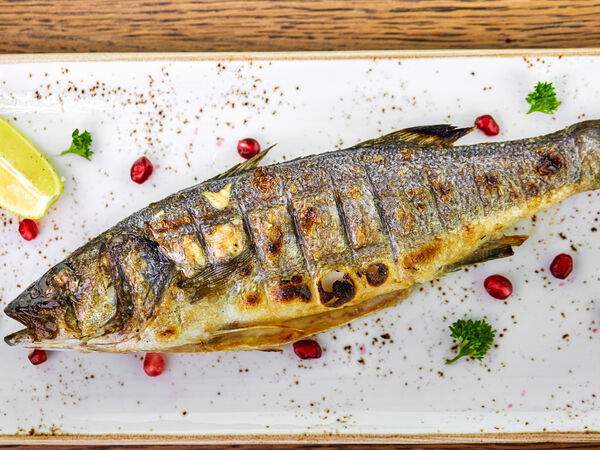 Восточный Базар - Сибас на мангале